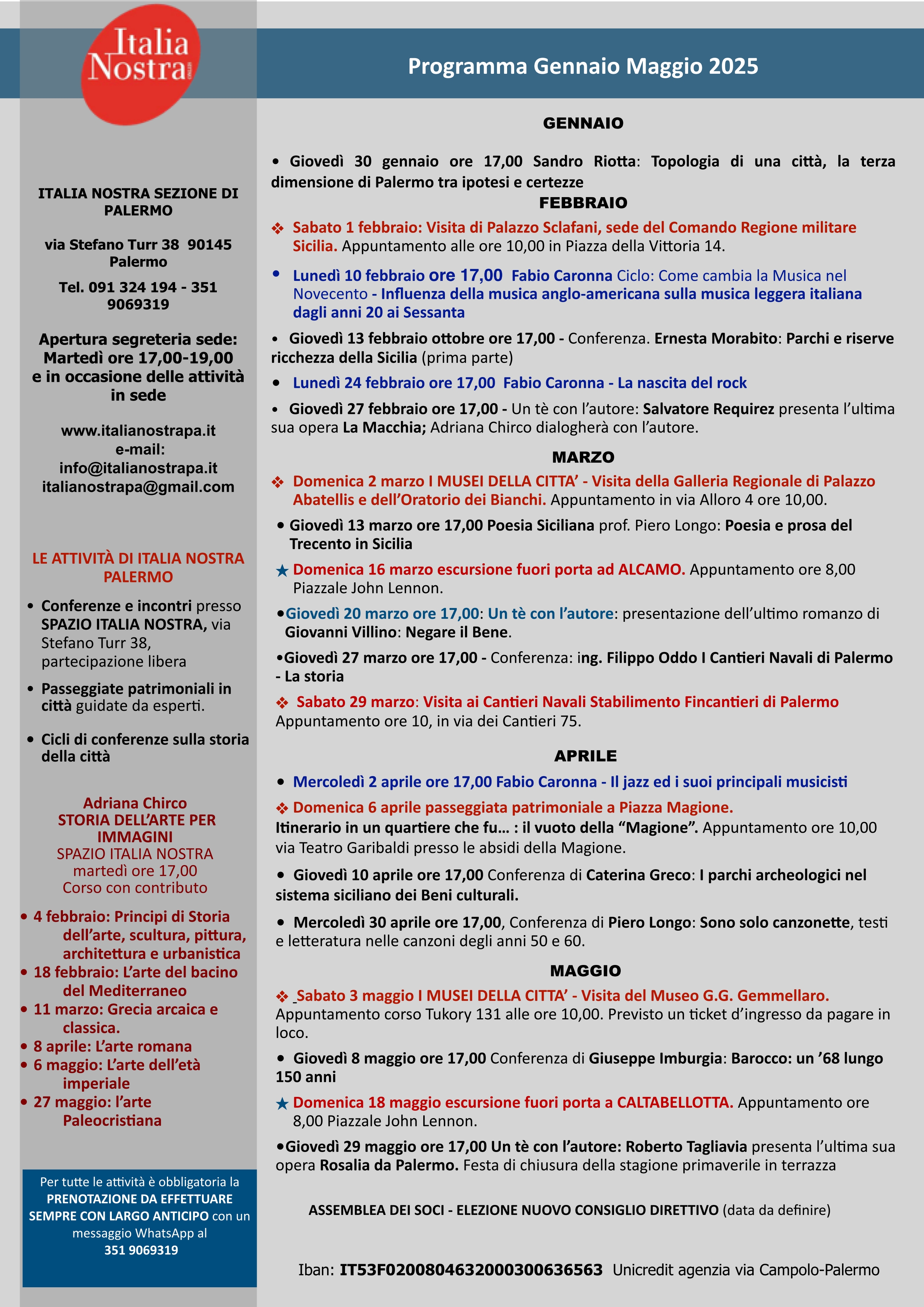 Locandina 1 semestre 2025