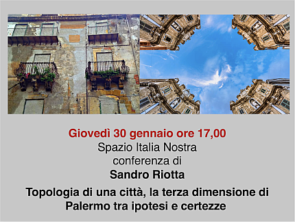 Conferenza Riotta 30 gennaio Palermo topologia di una città