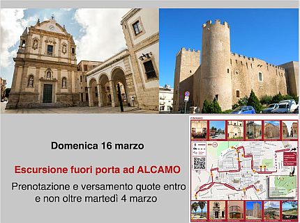 Escursione Alcamo 13 marzo