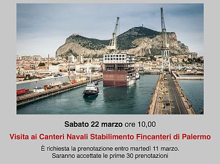 visita cantieri navali 22 marzo